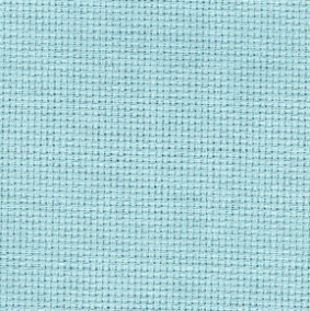 Blue : 14 count Aida : Permin / Wichelt :  Fat Quarter 50cm x 65cm 
