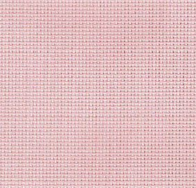 Pink  : 14 count Aida : Permin / Wichelt :  Fat Quarter 50cm x 65cm