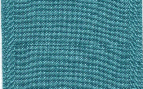 Bethany Teal . 27 count Linen. Half Yard 18"  x 4"
