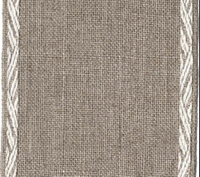 Pyramid Natural/White.  27 count Linen. Half Yard 18" x  4.7"  Discontinued 