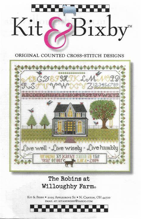 The Robins at Willoughby Farm by Kit & Bixby 