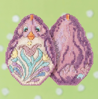 JS18-1716 Purple Chick by Mill Hill 