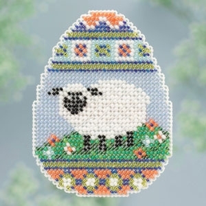 MH18-3105 Sheep Egg by Mill Hill 