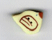  1112.S Small Yellow Bird  by Just Another Button Company 