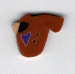 1212 Judy's Small Cardinal  by Just Another Button Company 