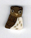 1187.S Small Owl   by Just Another Button Company 
