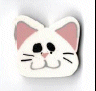  1225.L Large Cat  by Just Another Button Company 