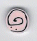  1223.L Large Pig Tail   by Just Another Button Company 