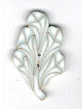 2286.S Small Frosty Oak Leaf     by Just Another Button Company