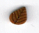 mm1005T Tiny Butterscotch Leaf  by Just Another Button Company