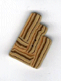 2271 Braided Straw by Just Another Button Company