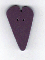3505.X Extra Large Dark Lilac Heart   : by Just Another Button Company