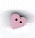 3488.T Tiny Perfect Pink  Heart   : by Just Another Button Company