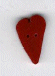 3309.M Medium Red Heart    : by Just Another Button Company