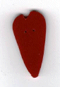 3009.X Extra Large Red Heart : by Just Another Button Company