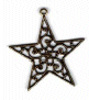 60160 L Large Filigree Star AG