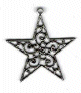 60160 L Large Filigree Star AS