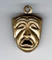 15070 Comedy and Tragedy Mask BR (Double Sided