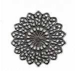 60081  Filigree Disc AS