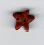 3459.S Small  Folk Art Red Star