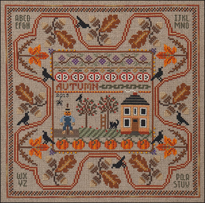 JN265 Autumn in the Country by Just Nan
