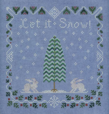 Snow Berry Sampler by Elizabeth's Needlework Designs