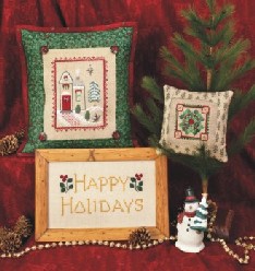 Holiday House by Elizabeth's Needlework Designs