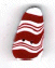 4520.S Small Peppermint Icicle  by Just Another Button Company