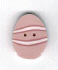 4468 Small Pink Egg by Just Another Button Company