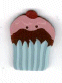 nh1028.S Small Cupcake by Just Another Button Company