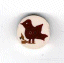 sc1057.S Small Red Bird Sampler  by Just Another Button Company