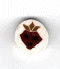 sc1058.S Small Strawberry by Just Another Button Company