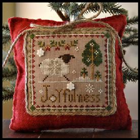 Joyfulness - Little Sheep Virtue - No 12 by Little House Needleworks 