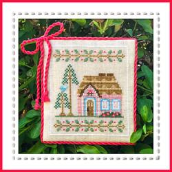 Pink Forest Cottage, Welcome to the Forest by Country Cottage Needleworks