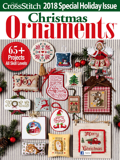 2018 Christmas Ornamen by Just Cross Stitch
