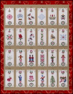JN253 Ornamental Advent  by Just Nan