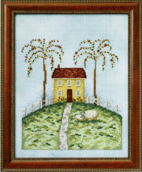  DMP001 Meadow Hill House Four Seasons by Debbie Mumm 
