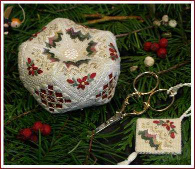 123 Bargello Biscornu by Victoria Sampler 