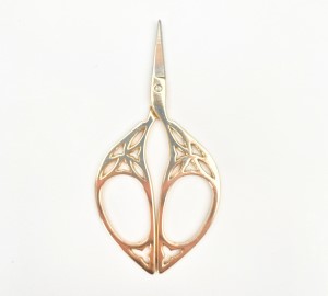 Sew Cool - Gold Butterfly Embroidery Scissors.10.2 cm 4¼"