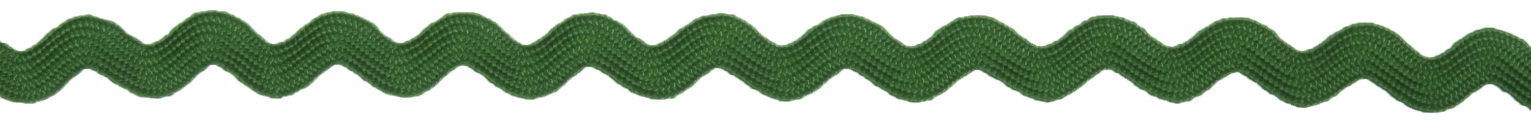 Ric Rac : 6mm : Emerald : 4 Meters. 