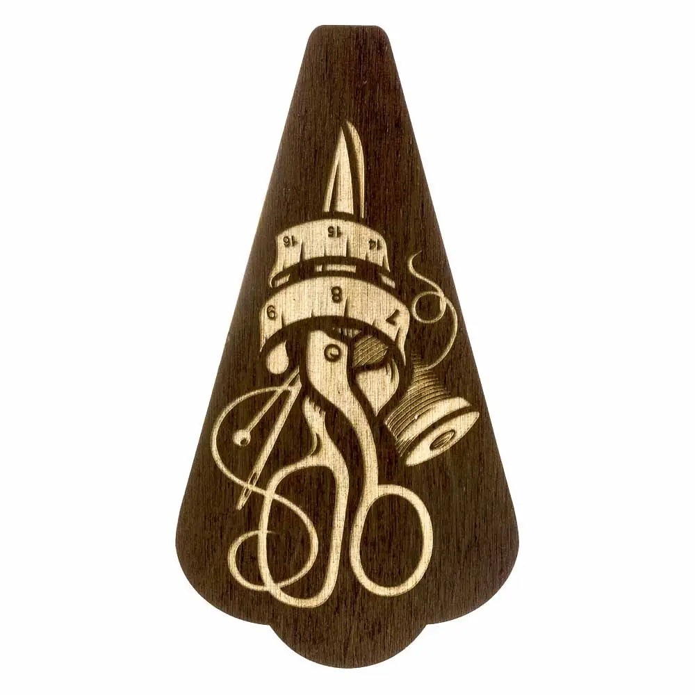FLZB(N)005 Scissor box - 15cm x 8cm x 2cm - Plywood -  Plywood by Wonderland Crafts