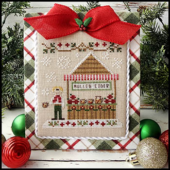 1  Christmas Market - Mulled Cider Stand by Country Cottage Needlework  - RRP £7.00
