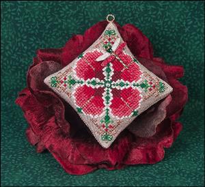 JN306C 2018 Christmas Dragon Ornament by Just Nan 