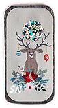 MST4 Happy Holly Deer : Mini Slide by Just Nan only 1 in stock