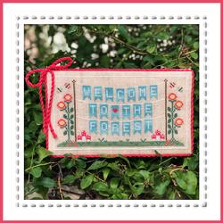 Forest Banner : Welcome to the Forest  by Country Cottage Needleworks  