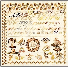 Sampler - 1827  - No 157175 by Permin 