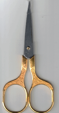 Floral Gold Embroidery Sewing Scissors  by Sew Cool 2 in stock