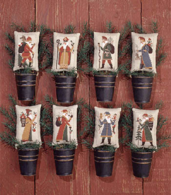 Old World Santas II by The Prairie Schooler 