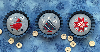 Stitches by Ethel - Ethel's Winter Tart Tins RRP £9.00