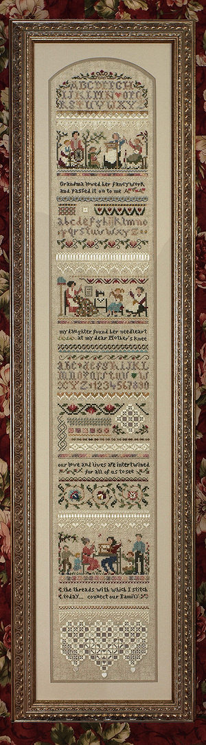  100 Heirloom Stitches Sampler by Victoria Sampler   